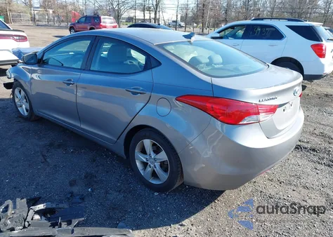 2011 Hyundai Elantra Gls (Ulsan Plant) from USA, damaged, VIN KMHDH4AE2BU105223
